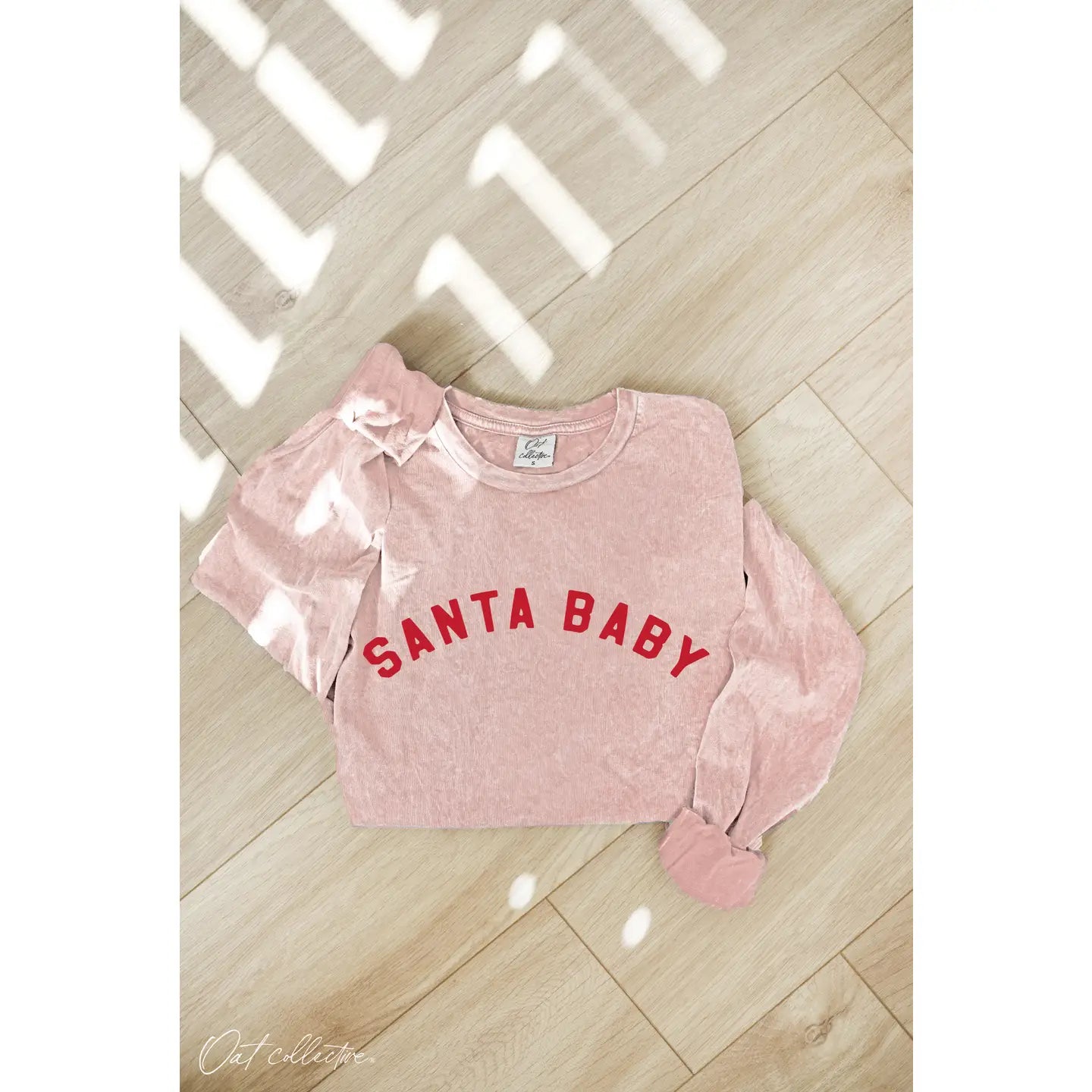 SANTA BABY MINERAL WASHE TEE