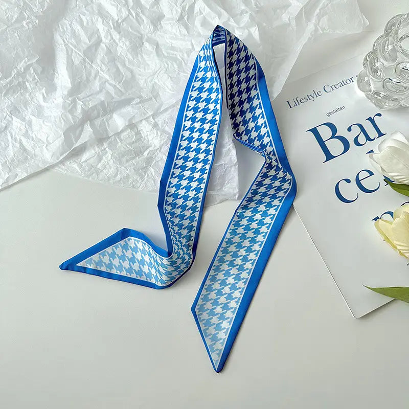 SLIM SATIN SCARF