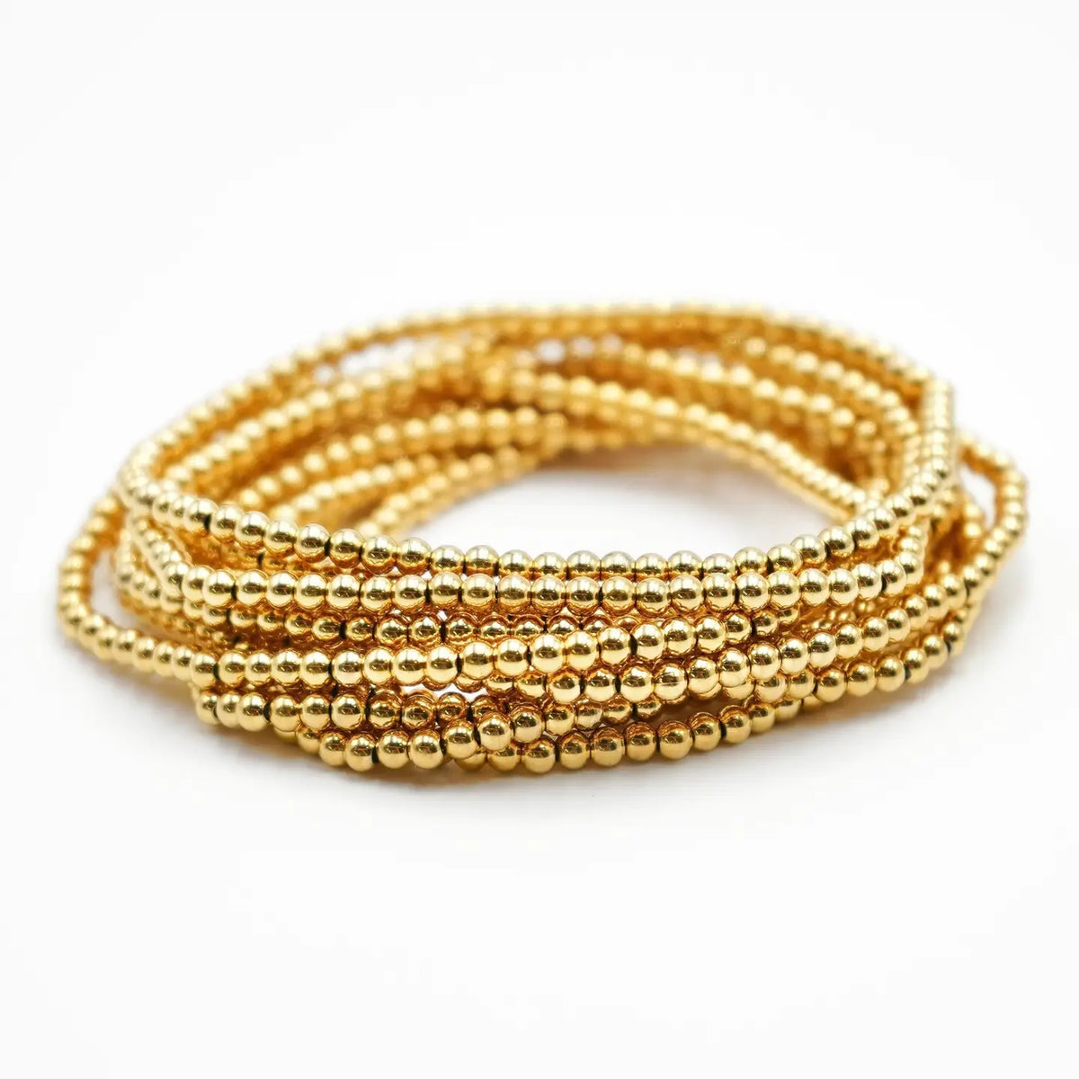 GOLD FILLED 3MM BALL BRACELET