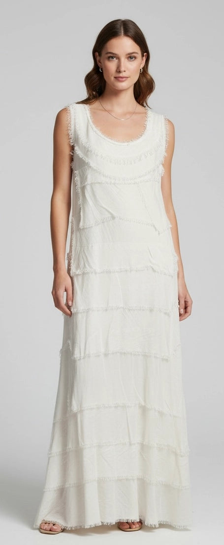 SILK MAXI DRESS - 2 COLORS