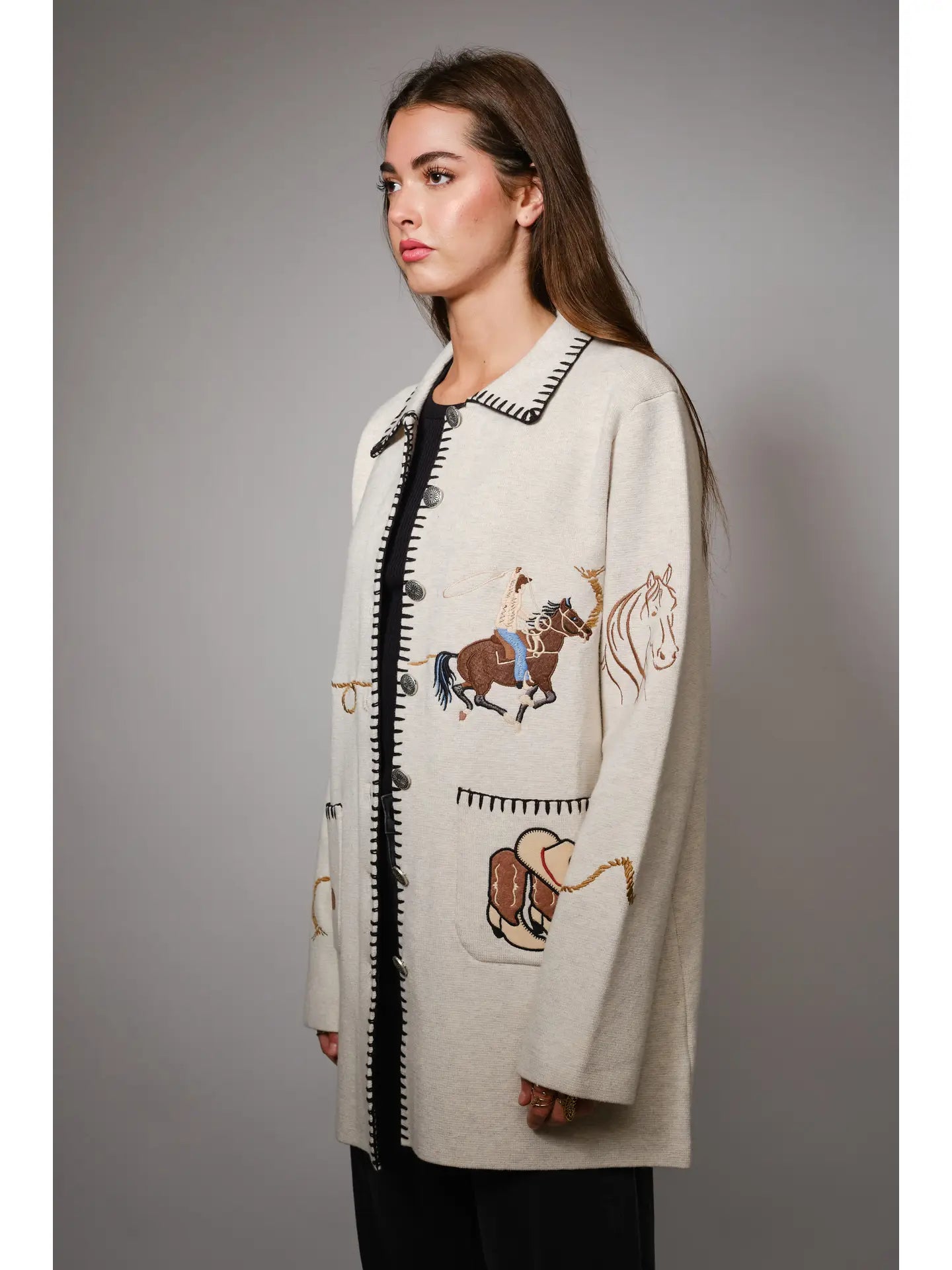 WESTERN EMBROIDERED JACKET
