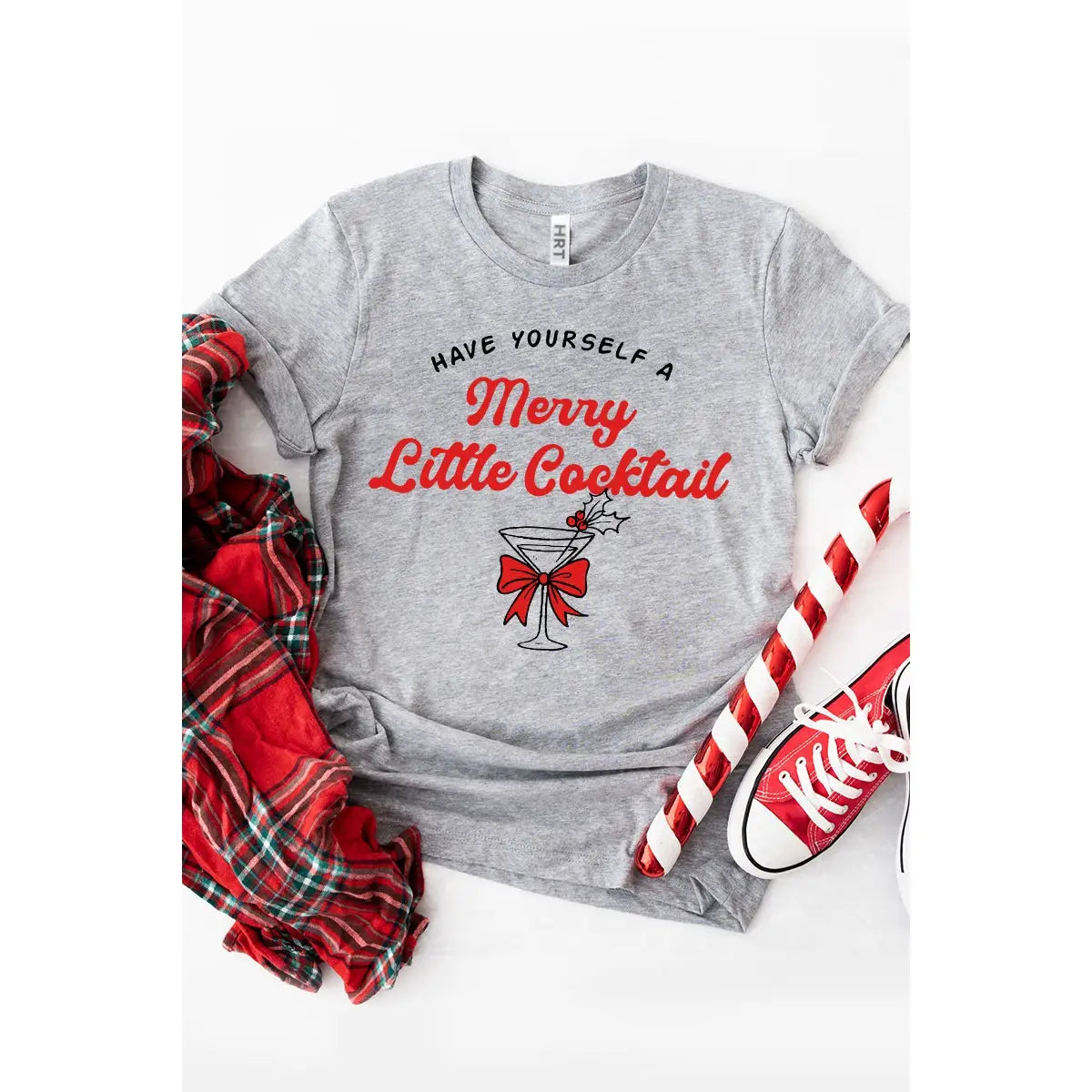 MERRY CHRISTMAS COCKTAIL TEE