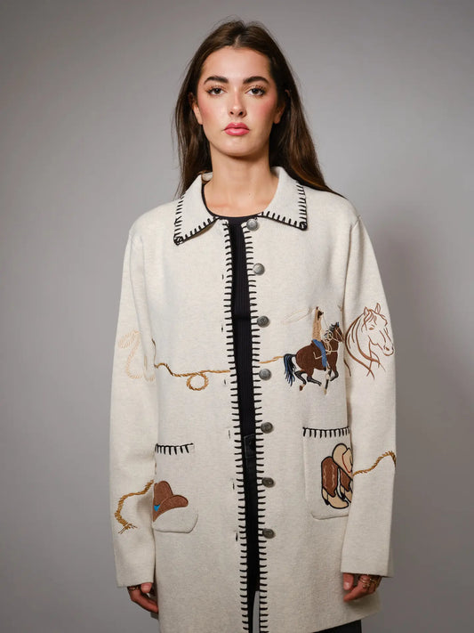 WESTERN EMBROIDERED JACKET