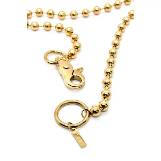 SINGLE GOLD CHAIN CLAW CLASP