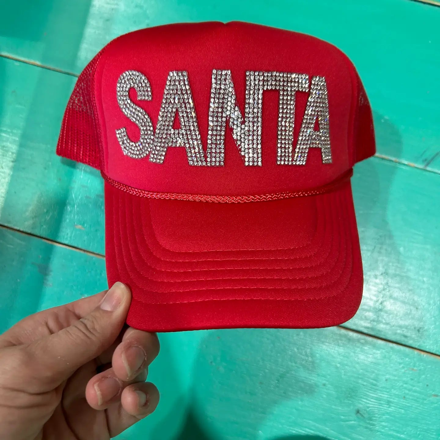 SANTA TRUCKER HAT