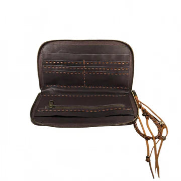 BROOKLYN HUDSON WALLET CLUTCH IN BLACK BY PRANEE