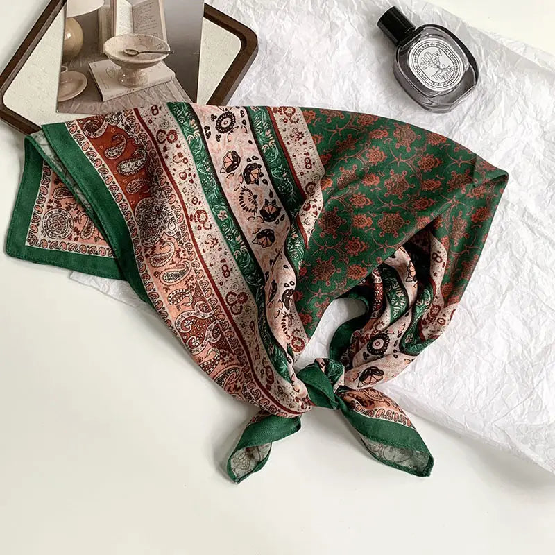 COTTON BLEND SCARVES