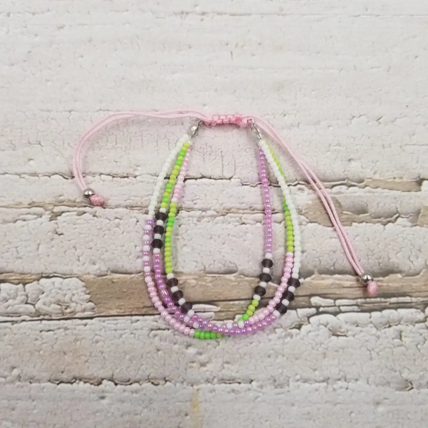 LAYERED SEED BEAD BRACELET