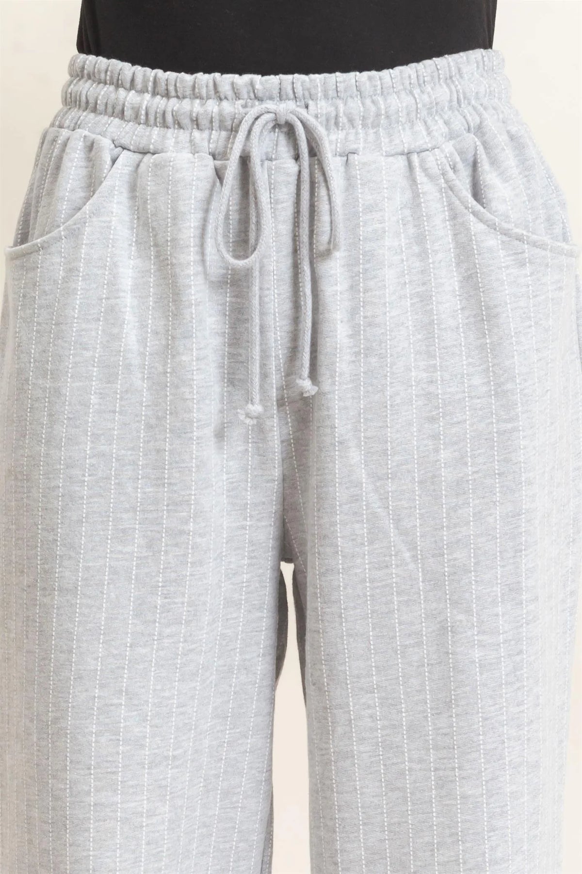 PINSTRIPE SWEATPANTS