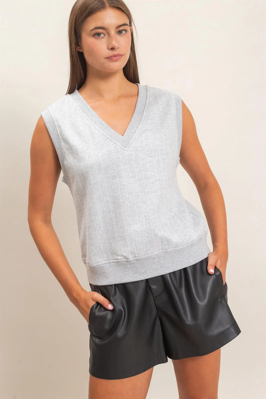 PINSTRIPE VEST
