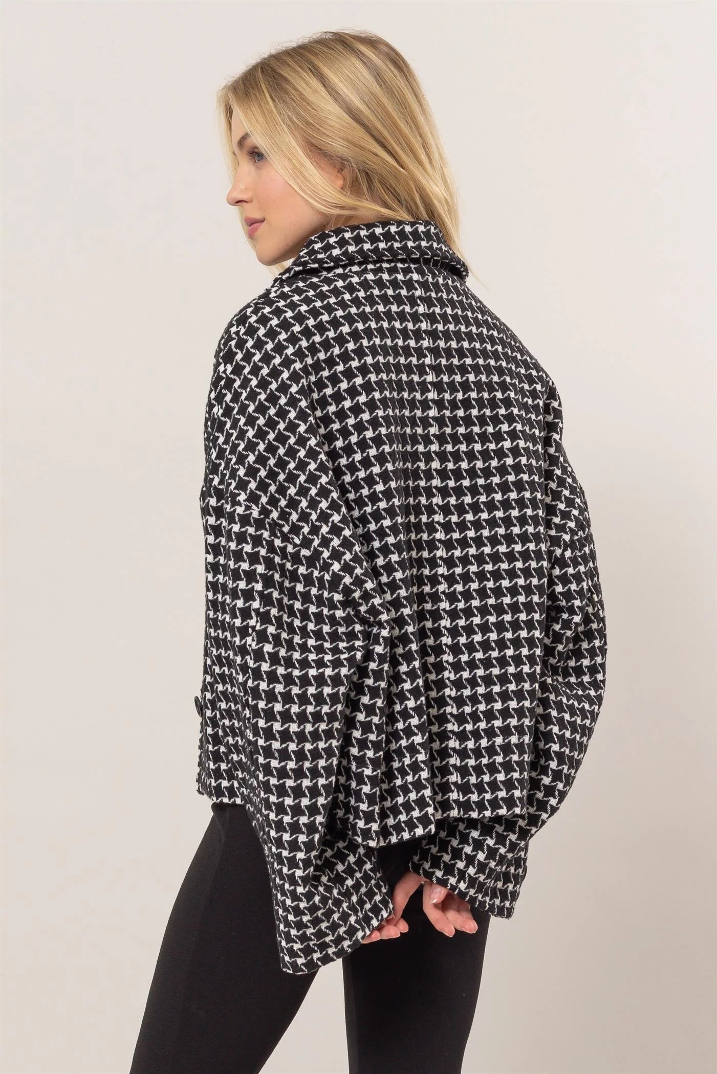 TWEED PLAID JACKET