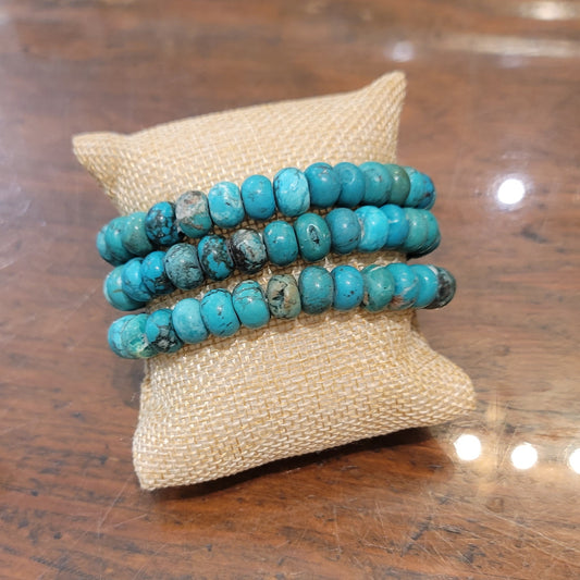 TURQUOISE STRETCH BRACELET
