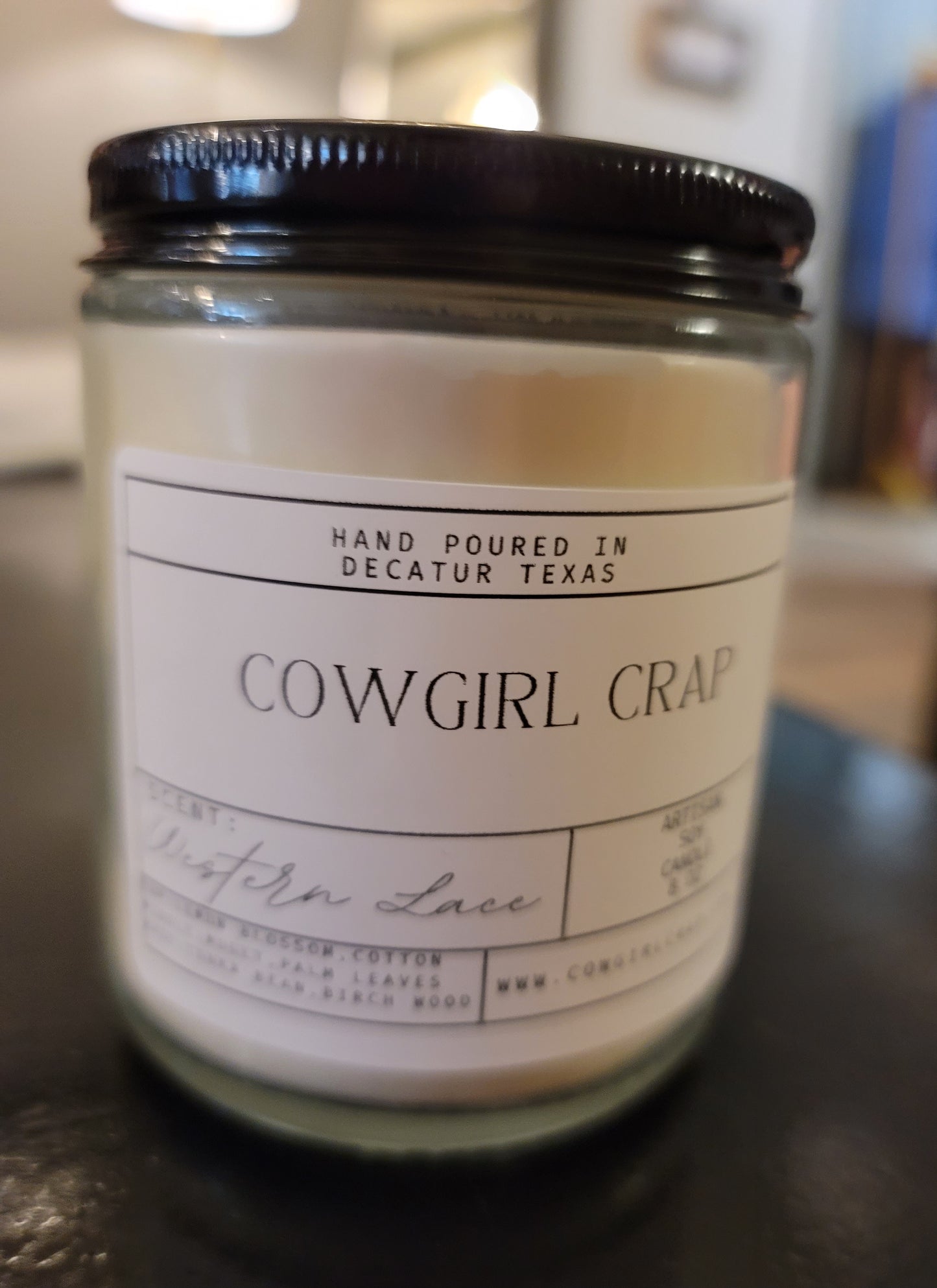 COWGIRL CRAP CANDLES - 7 HEAVENLY SCENTS