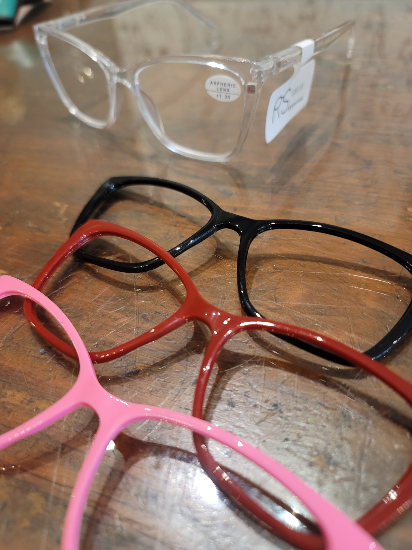 CHANGEABLE FRAME READERS