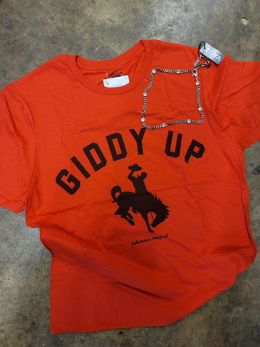 GIDDY UP T SHIRT