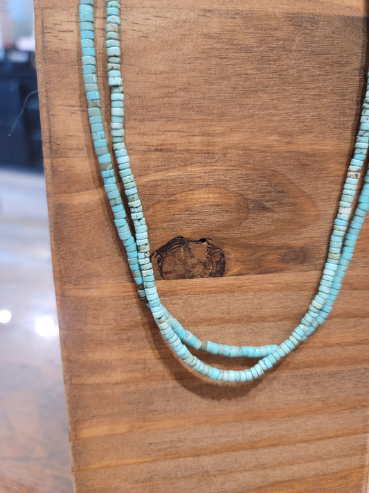 TURQUOISE BEAD NECKLACE