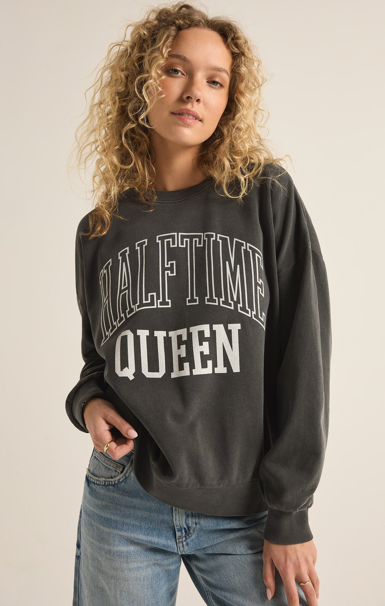 HALFTIME SUNDAY SWEATSHIRT BY Z SUPPLY