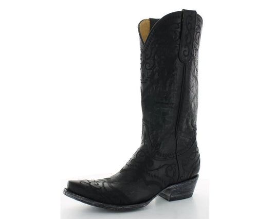 SINTRA BLACK BOOT 13 INCH BY OLD GRINGO