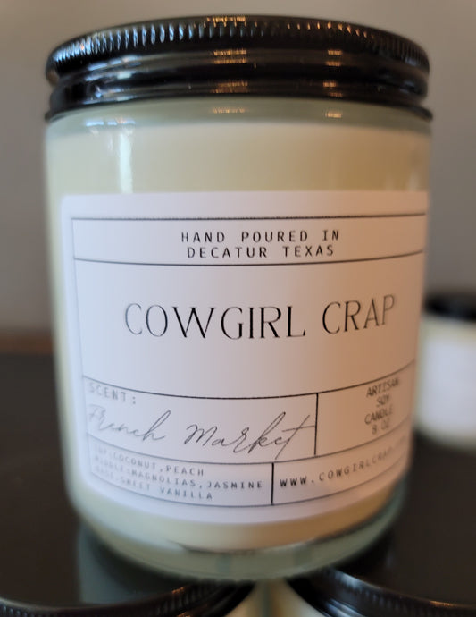 COWGIRL CRAP CANDLES - 9 HEAVENLY SCENTS