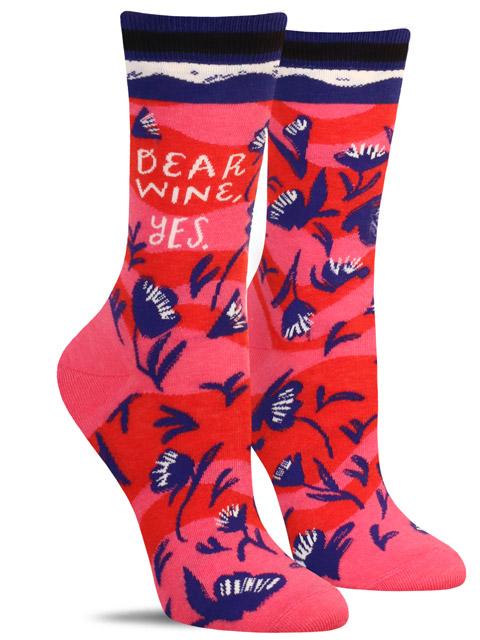 WOMEN'S CREW SOCKS BY BLUE Q - MULTIPLE STYLES